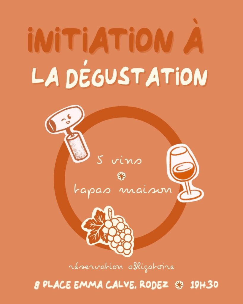 Illustration de l'atelier 5 vins et tapas maison chez Trinquons à Rodez
